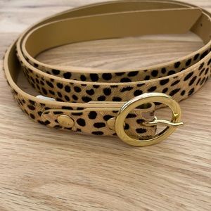 Ring belt leopard